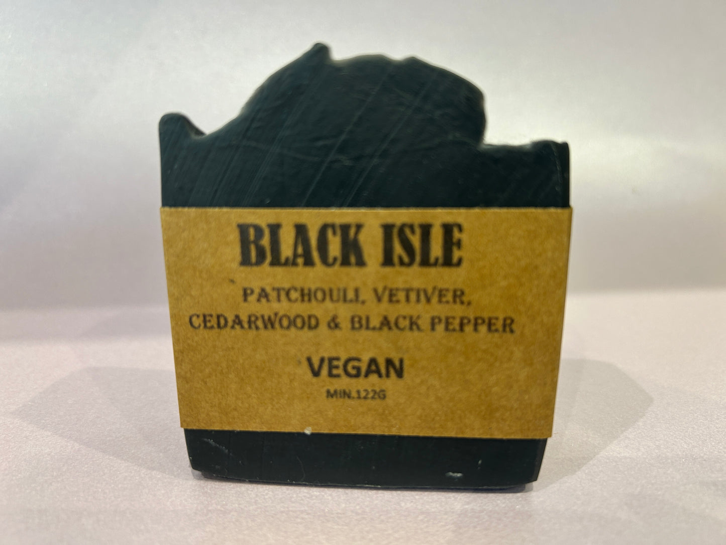 BLACK ISLE. VEGAN. 122G