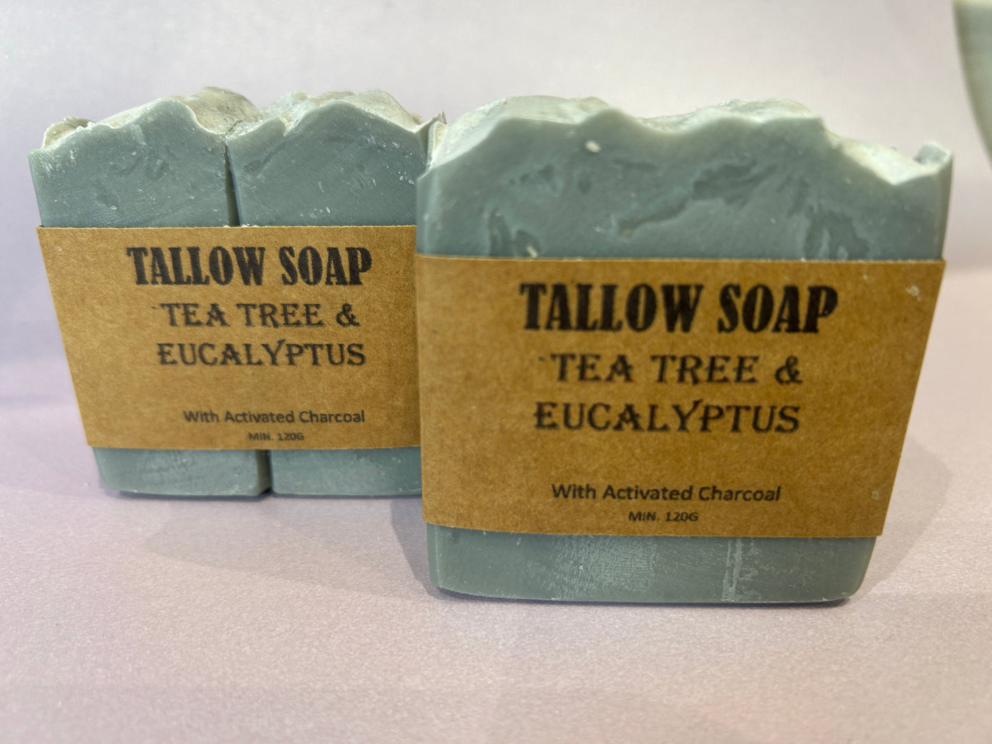 TEA TREE & EUCALYPTUS. WITH ACTIVATED CHARCOAL. 120G